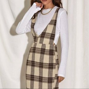 ✨NEW✨ SHEIN crossbody plaid dress